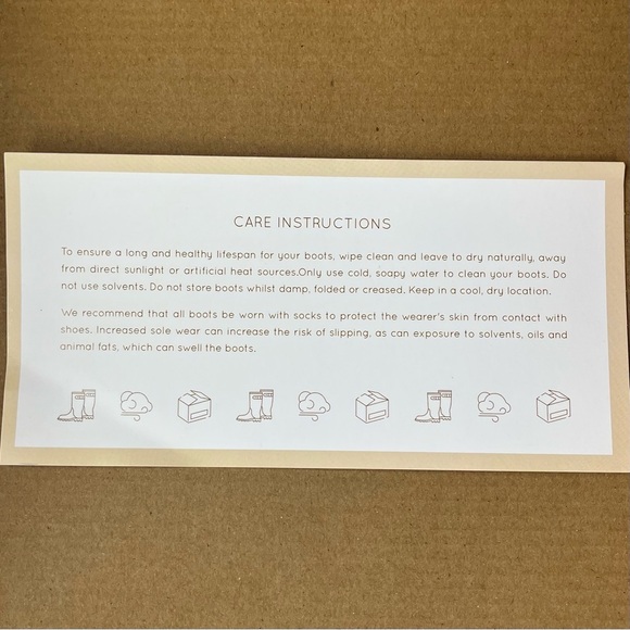 Planone Black Short Rain Boots Womens NWT Size 6 - Picture 13 of 13